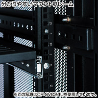 サンワサプライ 19インチマウントサーバーラック(18U) CP-SVC18UN 1台（直送品）