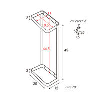 宮武製作所 TEER 木目転写アンブレラスタンド ナチュラル KB-100M NT 1台