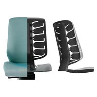 オカムラ スフィア ハイバック ハンガー無 可動肘 ウレタンキャスター 張地リネット 白×ベージュ CT4CFC FRU7 1脚（直送品）