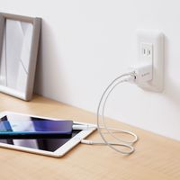 USB充電器 タイプC PD 20W USB-C USB-A 各1ポート コンパクト ホワイト EC-AC22WH エレコム 1個（直送品）