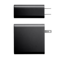 サンワサプライ USB PD対応AC充電器(PD100W・TypeCケーブル付き) ACA-PD93BK 1個（直送品）