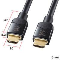 サンワサプライ 光ファイバウルトラハイスピードHDMIケーブル(20m) KM-HD20-UFB200 1本（直送品）