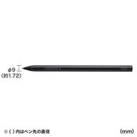 サンワサプライ Microsoft Surface専用充電式極細タッチペン(ブラック) PDA-PEN57BK 1本