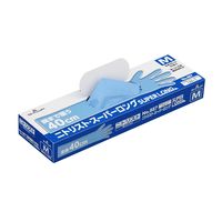 使いきりニトリル手袋(粉なし)　ニトリスト・スーパーロング　No.887　Mサイズ　ショーワグローブ 250枚