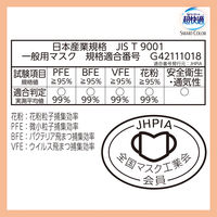 超快適マスク SMART COLOR（スマートカラー）スフレ ピンク ふつう 使い捨て　不織布　立体型　1袋（7枚入） ユニ・チャーム