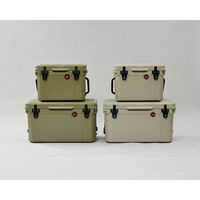 YAMAZEN クーラーボツクス42.5L 厚み約6cmの断熱材で高い保冷性能を実現 PCB-42.5L(BE) 1台（直送品）