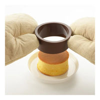 ヨシカワ 珈琲屋さんの厚焼きパンケーキリング 丸 3個組 4209307 1セット(3個組)（直送品）