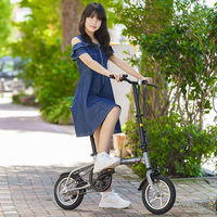 池商 GRAPHIS GR-ALMIGHTY 災害対策用 折りたたみ自転車 シルバー GR-121-S 1台（直送品）