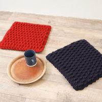 原ウール Knitworm Acrylo XL 赤 10506UV10569 1セット(5玉)