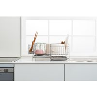 ヨシカワ オールステンレス 広げて使える水切り 水切りラック 4306034 1台