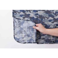 イケックス工業 レインコート レインポンチョ 窓付き 雨具 カモフラ 356265 1個（直送品）