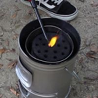 田中文金属 田中文tab TB-MKS01マルチに使える缶ストーブ　1個（直送品）