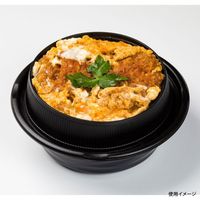 福助工業 T-丼麺 中皿 穴あり 600枚(50枚×12) 0721085 1ケース(600枚入(50枚×12袋))（直送品）