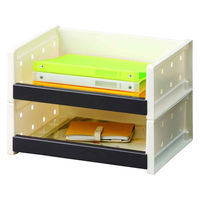 天馬 収納ラック ルームラック プロフィックス PROFIX Sサイズ キッチンラック 組み合わせ ブラウン 224278 1個（直送品）