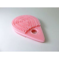 洗顔ブラシ マッサージブラシ シリコンマッサージブラシ フェイス用 シリコン 304202 1個 東和産業（直送品）