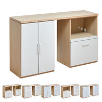 B.Bファニシング AFFOGATO 2列隙間小タイプ チェスト 幅1500×奥行400×高さ900mm AFCH0099CHCHT 1台（直送品）