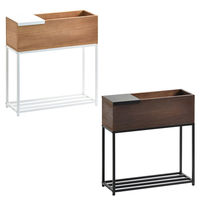 B.Bファニシング Lidプランターボックス 幅550×奥行220×高さ600mm ブラウン ONPT0088TEBRN 1台（直送品）