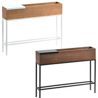 B.Bファニシング Lidプランターボックス 幅800×奥行160×高さ620mm ナチュラル ONPT0089TENAT 1台（直送品）