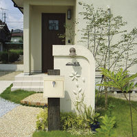 美濃クラフト かもんポスト　ＰＯＭＯ（ポモ）　オリーブグリーンＰＯＭーＯＧ 110954 1台（直送品）