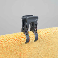 サワフジ 竿ばさみ 2個組 ワイド竿止めクリップ 洗濯ばさみ 竿ピンチ 洗濯ピンチ 345821 1個