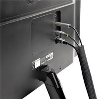 Startech.com ケーブル収納カバー/3m/メッシュ素材/DYI切断可能 WKSTNCMFLX 1個