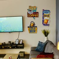 アントレックス bcl LED ティンサイン BAR COFFEE 幅300×高さ350mm 4992831250241 1個（直送品）