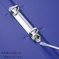 リヒトラブ リングファイル A4タテ 背幅27mm 黄緑 F867U-6 1セット（10冊入）