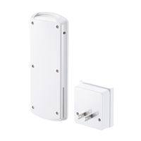 サンワサプライ LEDセンサーライト(壁コンセント用) USB-LED01N 1個
