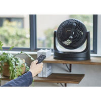 アイリスオーヤマ サーキュレーター 14畳 首振り マカロン型　PCF-MKC18-B　ブラック PCF-MKC18-B 1台（わけあり品）