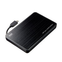サンワサプライ USB TypeC GEN2対応2.5インチハードディスクケース TK-RF25CBK 1個（直送品）