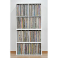 エイ・アイ・エス レコードラック ホワイト 幅733×奥行355×高さ733mm GTLP-001 WH 1台（直送品）