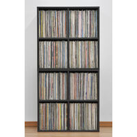 エイ・アイ・エス レコードラック ダークブラウン 幅733×奥行355×高さ733mm GTLP-002 DBR 1台（直送品）