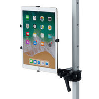 サンワサプライ 9.7~13インチ対応iPad・タブレット用支柱取付けアーム CR-LATAB27 1台（直送品）