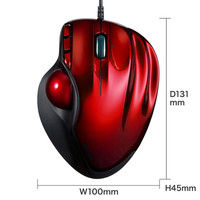 サンワサプライ レーザートラックボール MA-TB44RN 1個（直送品）