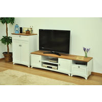 エイ・アイ・エス シャルロット AV120 ホワイト 幅1170x奥行412x高さ429mm GTCL-04 WH 1台（直送品）