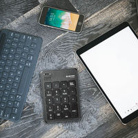 テンキー ワイヤレス Bluetooth 薄型 パンタグラフ ブラック TK-TBP020BK エレコム 1個（直送品）