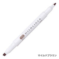 ゼブラ マイルドライナー 和みマイルド色 5色セット アソート WKT7-5C-RC-N 1セット（2パック）