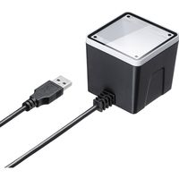 サンワサプライ 2次元バーコードリーダー(卓上タイプ) BCR-2D7 1個