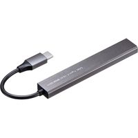 サンワサプライ USB Type-C USB2.0 4ポート スリムハブ USB-2TCH23SN 1個