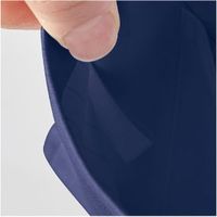 明石スクールユニフォームカンパニー ユニセックスVネックスクラブ ロゼ×ネイビー L UQM1537-93-L 1枚　スクラブ（直送品）