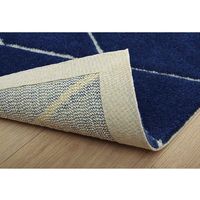 イケヒコ グラース 玄関マット 550×850mm ネイビー 1310970195001 1枚（直送品）