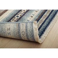 イケヒコ ピオス 玄関マット 500×800mm ブルー 1311420041701 1枚（直送品）