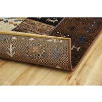 イケヒコ イビサ ラグ 800×1400mm ブラウン 1320370060101 1枚（直送品）