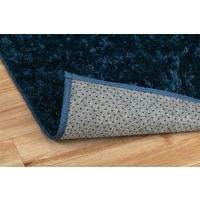 イケヒコ ルフォン ラグ 1850×1850mm ネイビー 1280300191203 1枚（直送品）