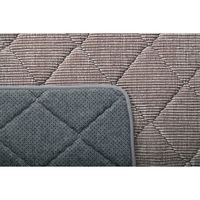 イケヒコ グランド ラグ 1850×3000mm グレー 1290970135801 1枚（直送品）