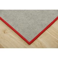 イケヒコ ラディ デスクカーペット 1000×1300mm オレンジ 1271840201401 1枚（直送品）