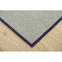 イケヒコ ラディ デスクカーペット 1000×1300mm グリーン 1271840121401 1枚（直送品）