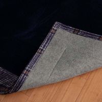 イケヒコ カリス ラグ 1900×2400mm ネイビー 1270370192901 1枚（直送品）