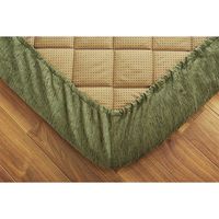 イケヒコ カーペットカバー ふっくら敷カバー 撥水モデルノ 1930×1930mm グリーン 1161730126707 1枚（直送品）