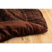 イケヒコ ノート こたつ布団 楕円 1850×2250mm ブラウン 1181560067011 1枚（直送品）